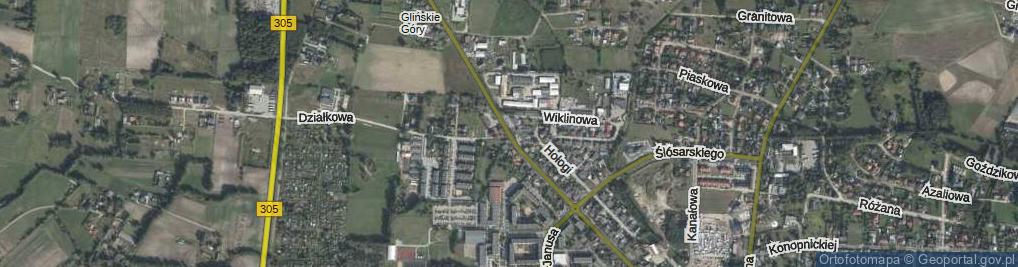 Zdjęcie satelitarne 3 Stycznia ul.